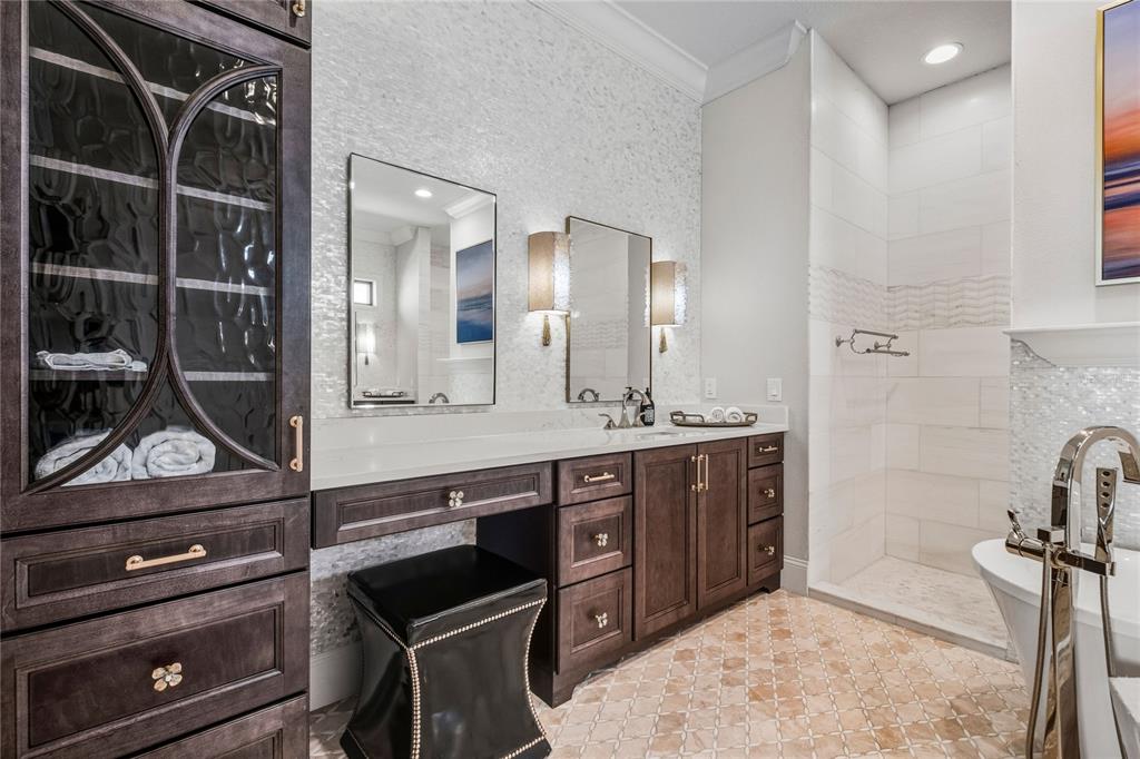 459 20th Avenue Indian Rocks Beach, FL 33785 - Photo 62 of 70 a bathroom with a sink and a mirror