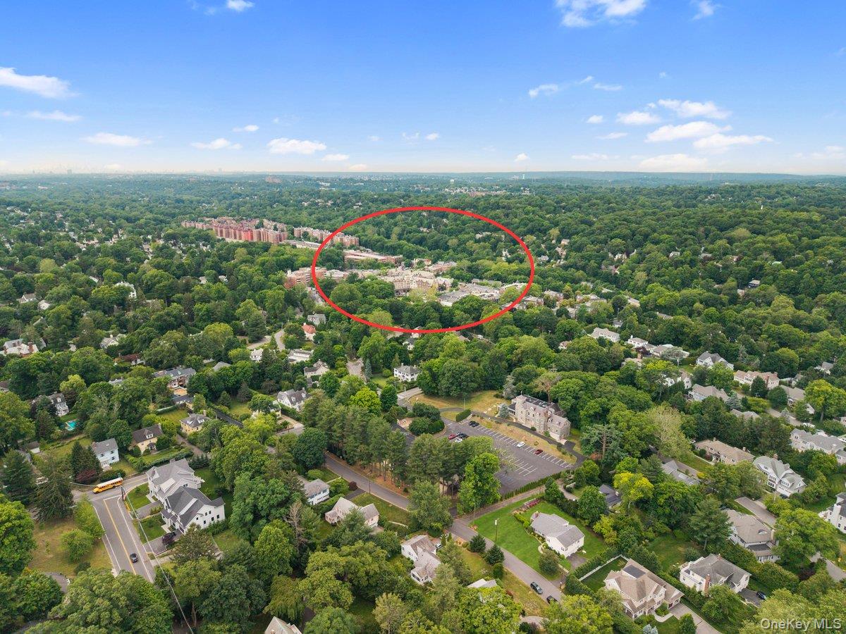 30 Stonehouse Road Scarsdale, NY 10583 - Photo 24 of 24 Overhead view depicting how close the house is to Scarsdale village and the metro north train station.