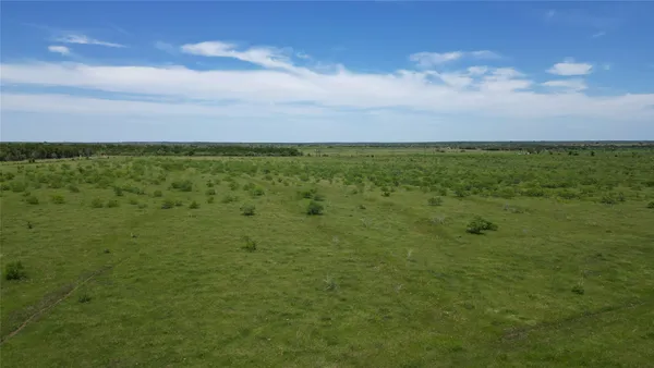 a view of a lake with houses in the back