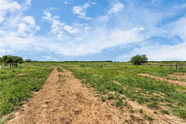 a view of a lake from a yard
