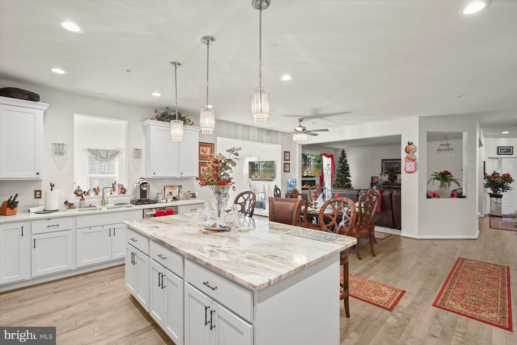 2102 St James Road Accokeek, MD 20607 - Photo 15 of 43 a kitchen with counter top space sink stove and cabinets