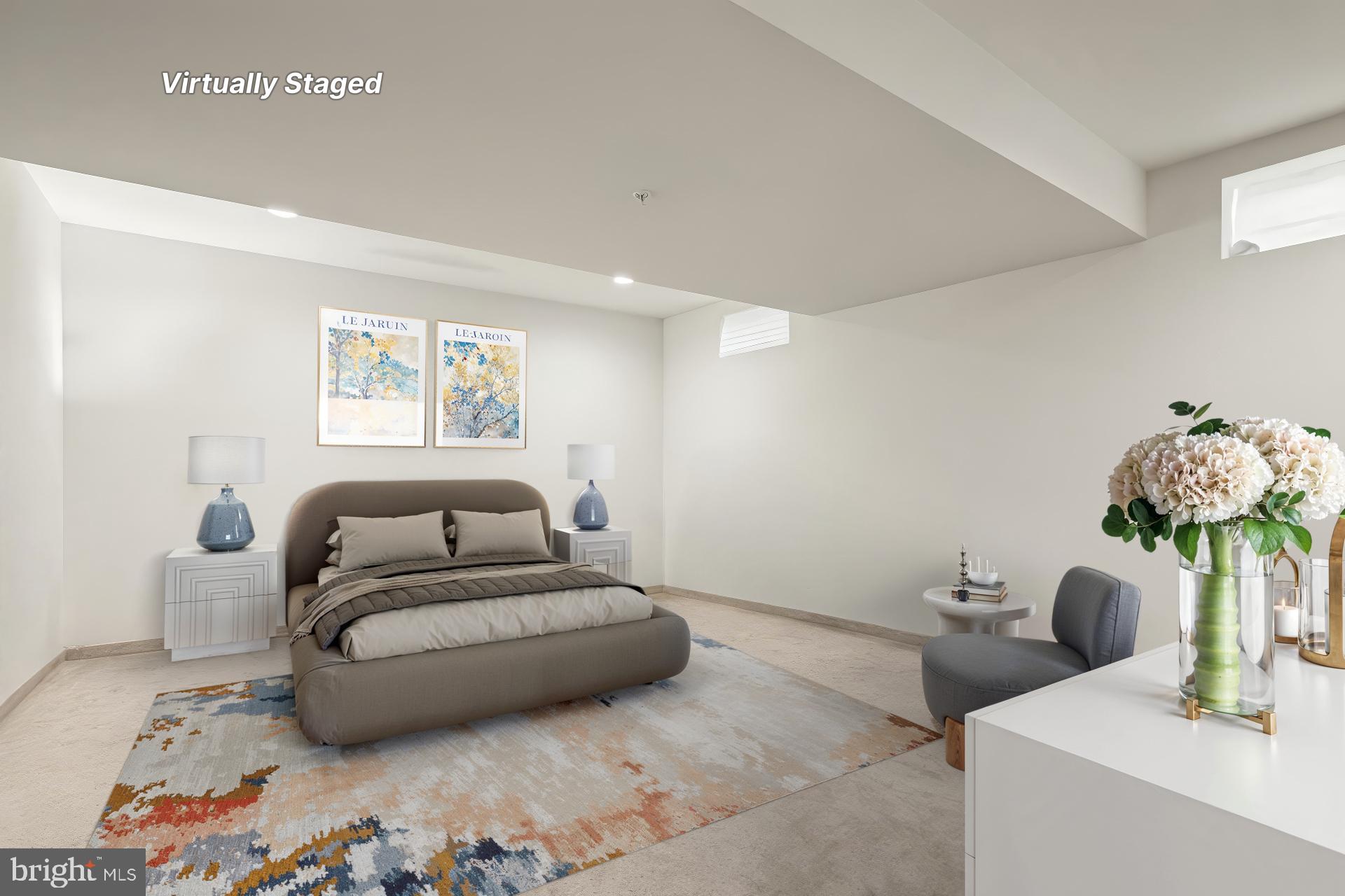 2102 St James Road Accokeek, MD 20607 - Photo 37 of 43 a bedroom with a bed and a couch