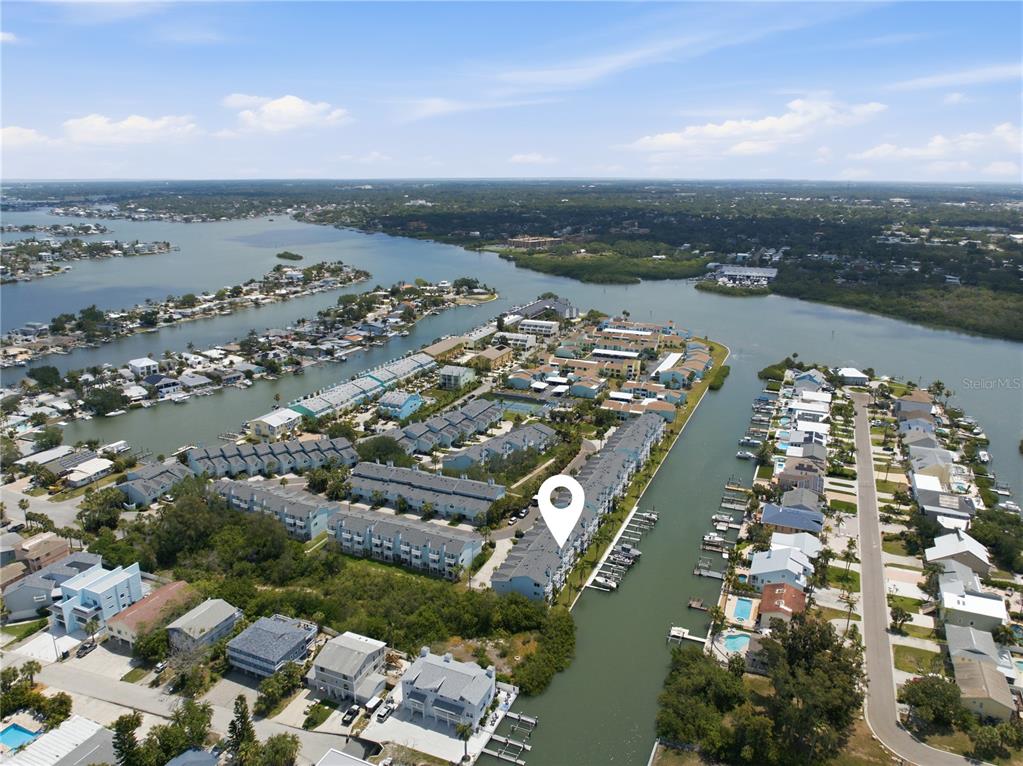 643 Garland Circle Indian Rocks Beach, FL 33785 - Photo 75 of 81 an aerial view of a city