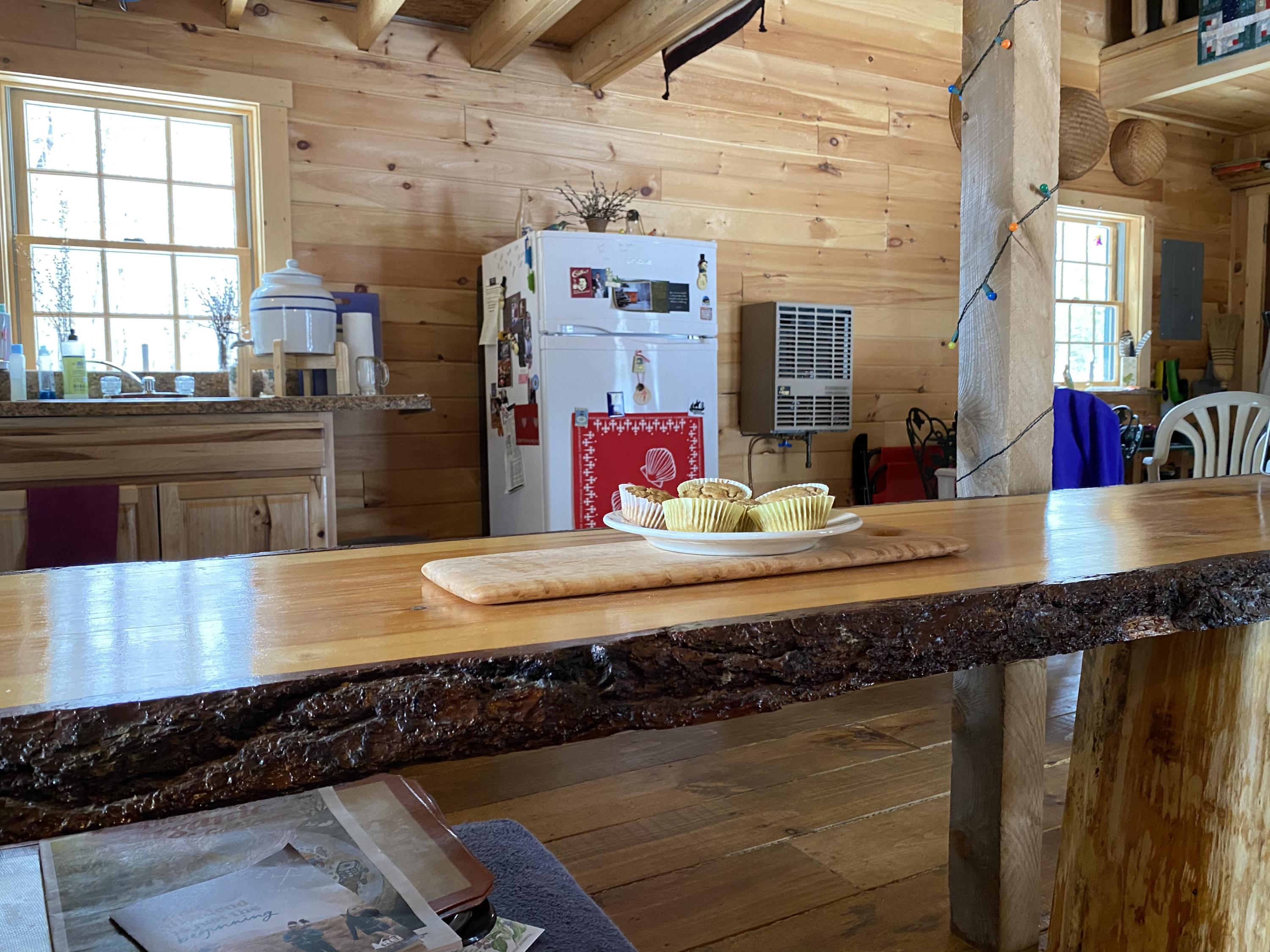 35 Leeman Road Abbot, ME 04406 - Photo 8 of 52 Custom Live Edge Table