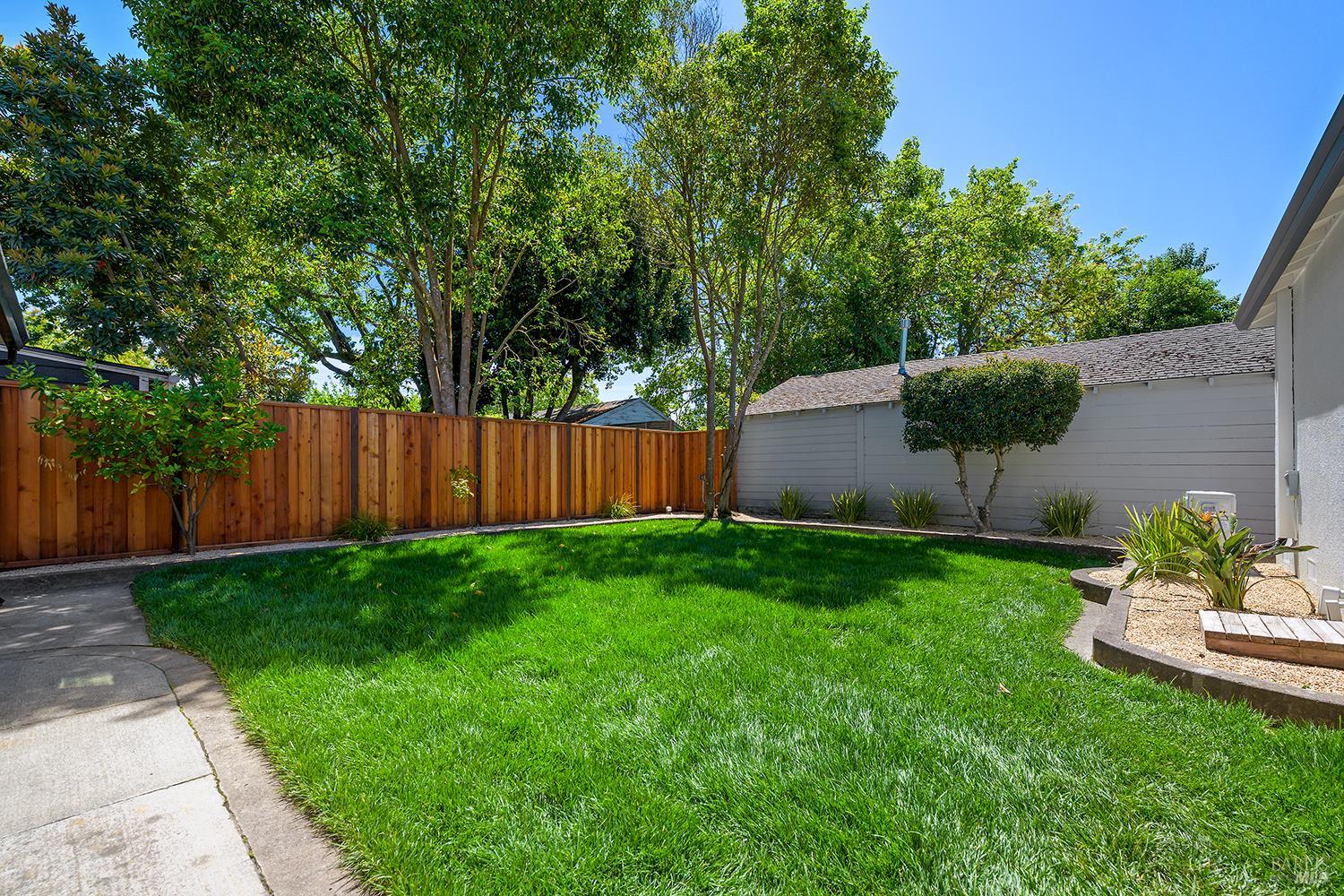 2152 Montecito Avenue Santa Rosa, CA 95404 - Photo 36 of 47 a view of a house with backyard and garden