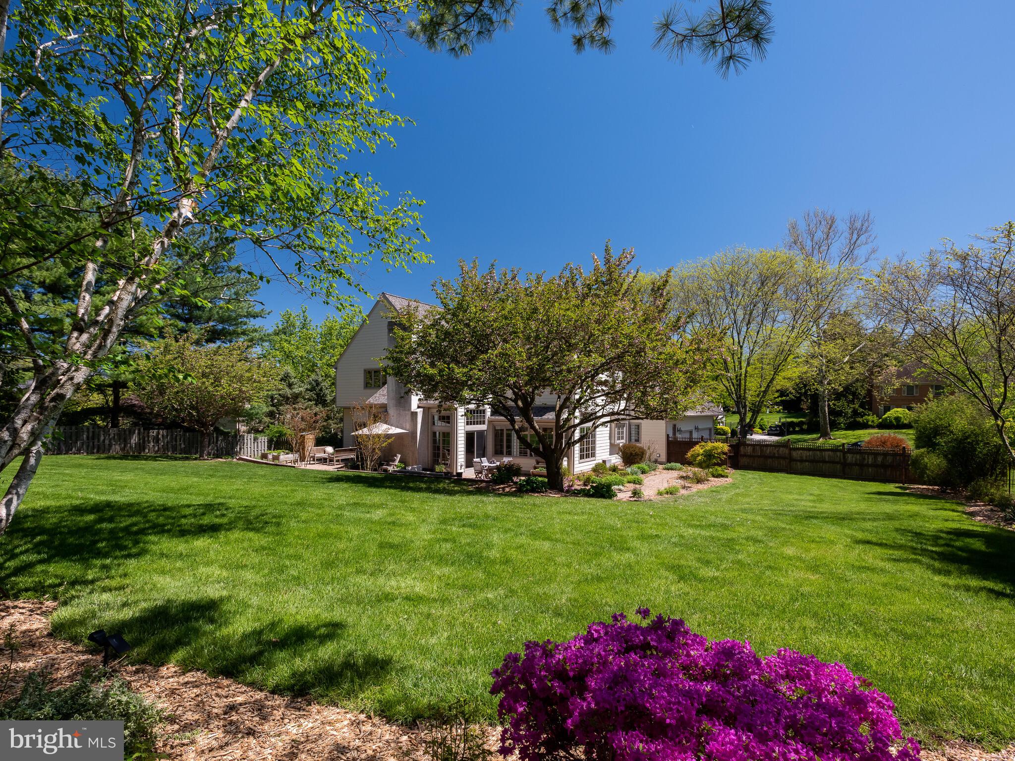 673 Thomas Jefferson Road Wayne, PA 19087 - Photo 56 of 64 a view of a park with large trees