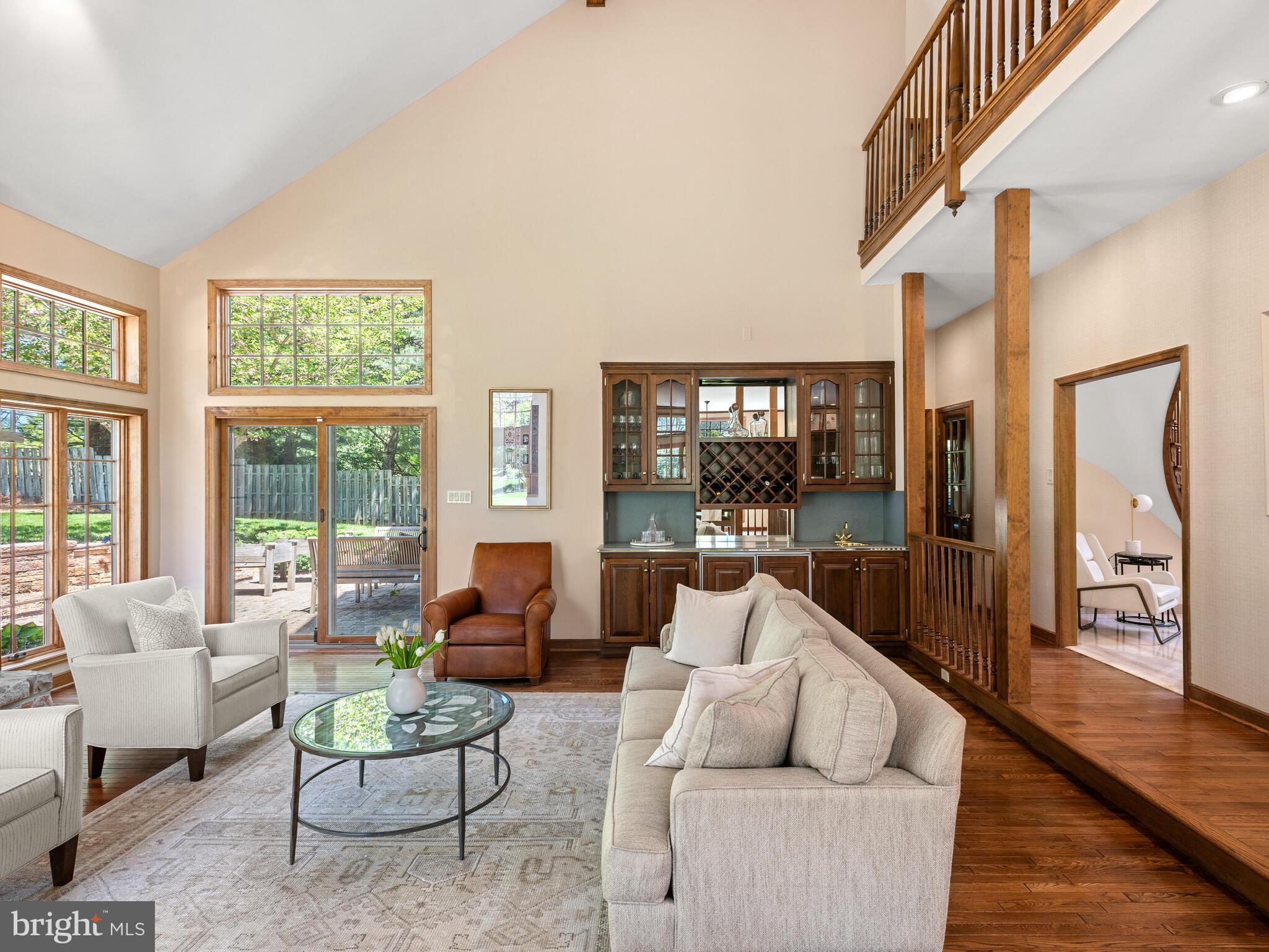 673 Thomas Jefferson Road Wayne, PA 19087 - Photo 10 of 64 a living room with furniture and a large window