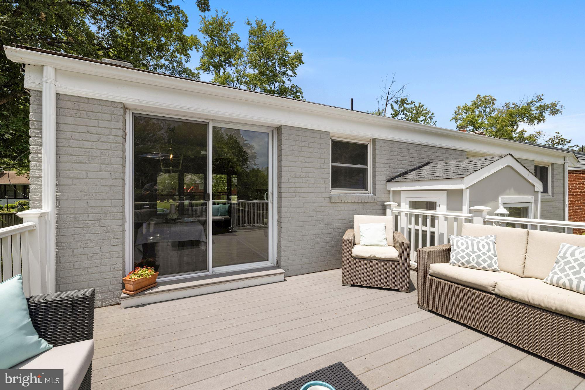 10503 Insley Street Silver Spring, MD 20902 - Photo 48 of 58 Large deck off dining room
