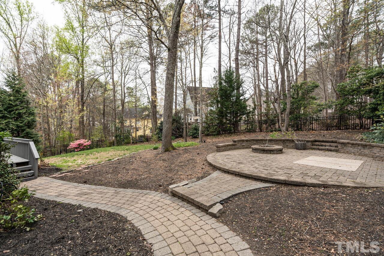 107 Needle Park Drive Cary, NC 27513 - Photo 26 of 29 a view of a backyard