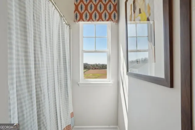 a view of front door