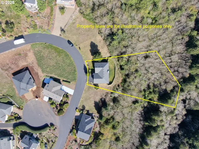 an aerial view of house with outdoor space