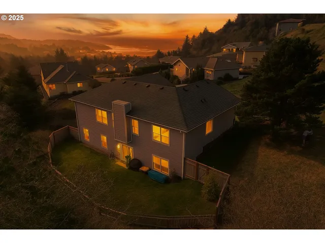 a view of city from balcony