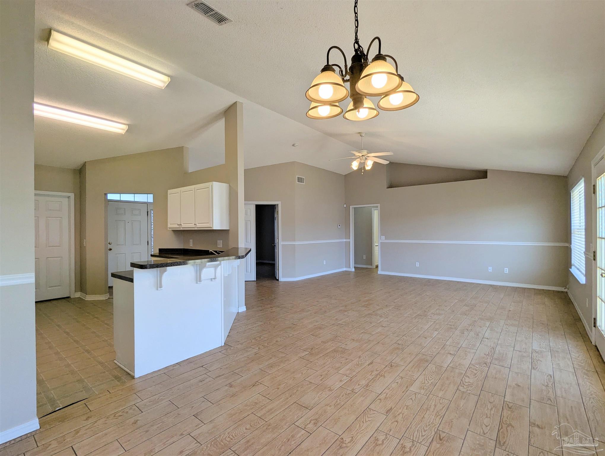 7108 Fitzpatrick Road Pensacola, FL 32526 - Photo 10 of 30 a view of a kitchen with a sink and dishwasher kitchen view