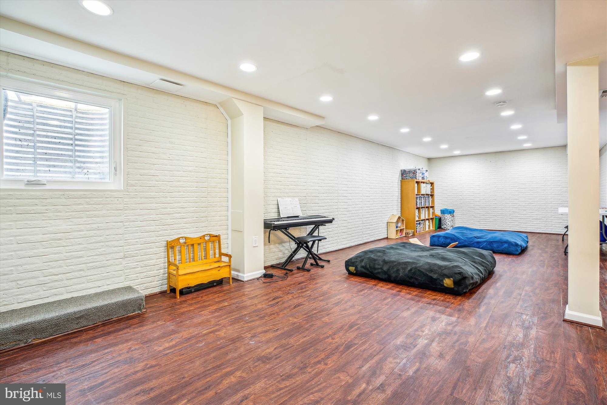 1151 Kersey Road Silver Spring, MD 20902 - Photo 38 of 51 Full basement. Recessed lights.
