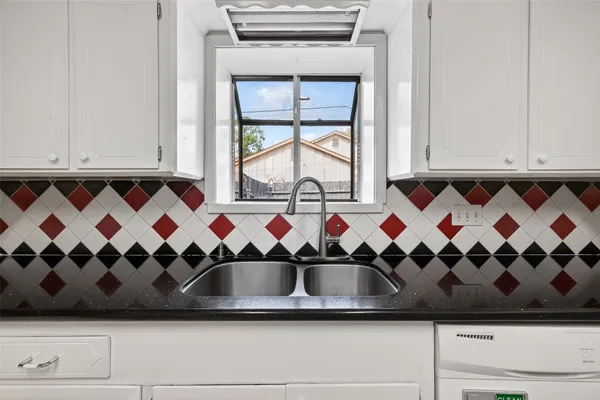 a view of front door