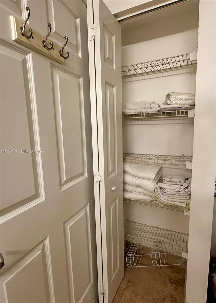 3232 Southwest 22nd Terrace, Unit 1604 Miami, FL 33145 - Photo 20 of 46 bathroom lien closet