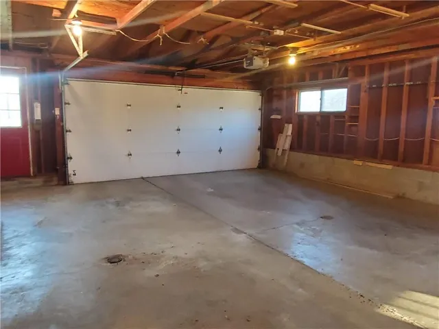 a view of backyard of house