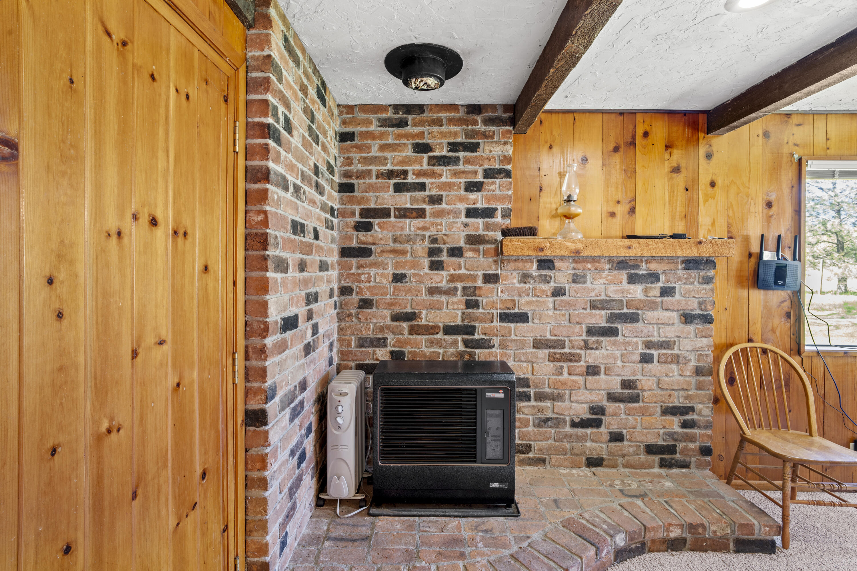 2800 Cedar Flat Road Williams, OR 97544 - Photo 15 of 48 Oil Heater w/ Custom Brickwork
