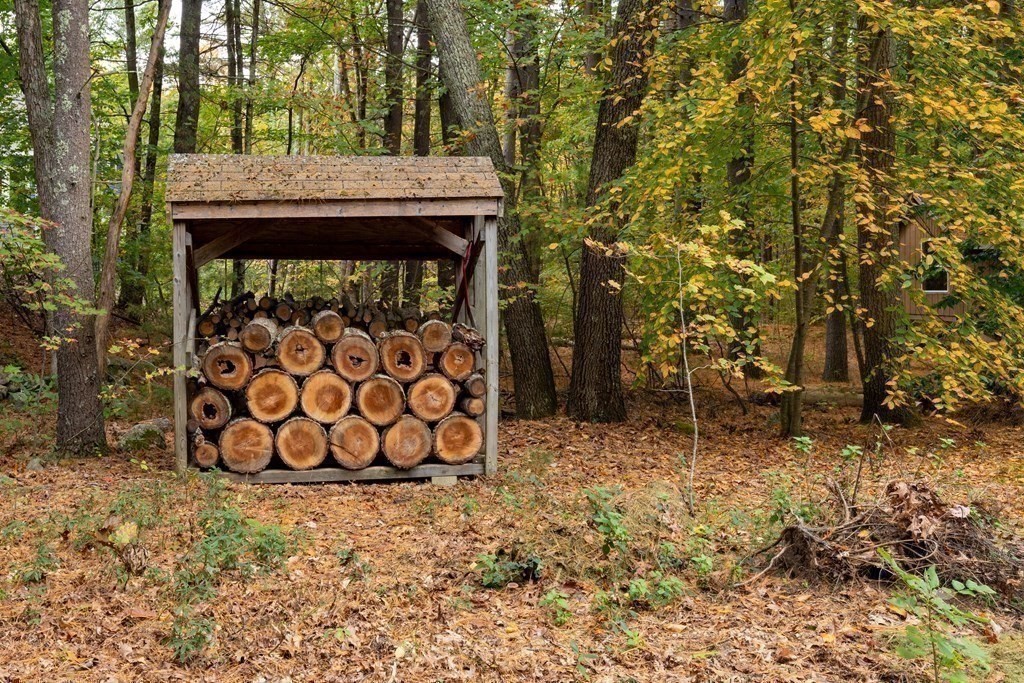 82 Nashoba Road Littleton, MA 01460 - Photo 33 of 39 a view of a yard with a barn