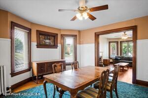 802 Madison Avenue Scranton, PA 18510 - Photo 18 of 52 a view of a dining room with furniture and a chandelier