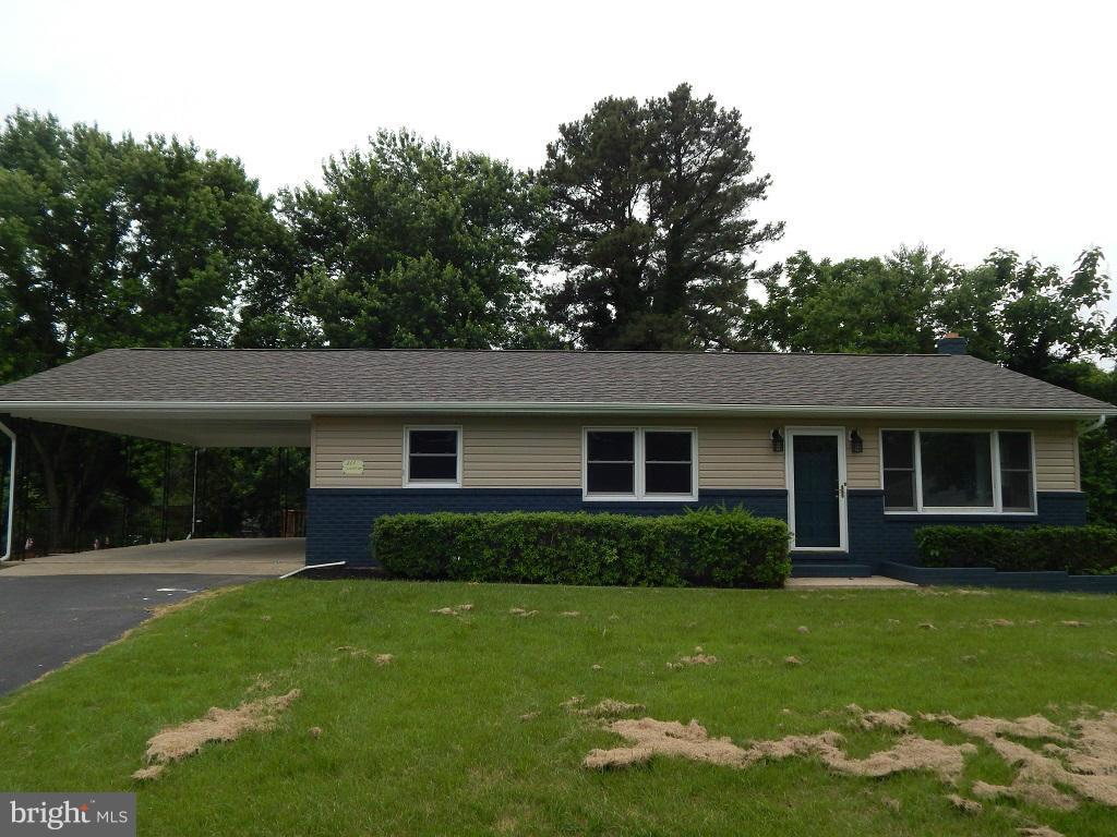111 Calvert Towne Road Prince Frederick, MD 20678 - Photo 25 of 26 a front view of house with yard and green space