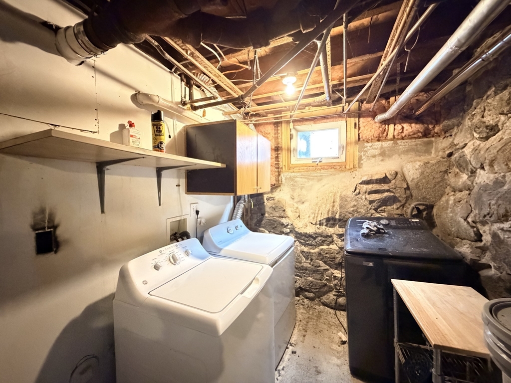 341 Linwood Avenue, Unit 2 Newton, MA 02460 - Photo 12 of 18 a utility room with dryer and washer