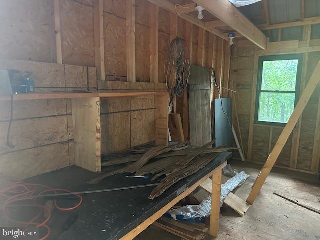 150 Sharp Ridge Lane Franklin, WV 26807 - Photo 66 of 69 Rustic workshop with natural light.