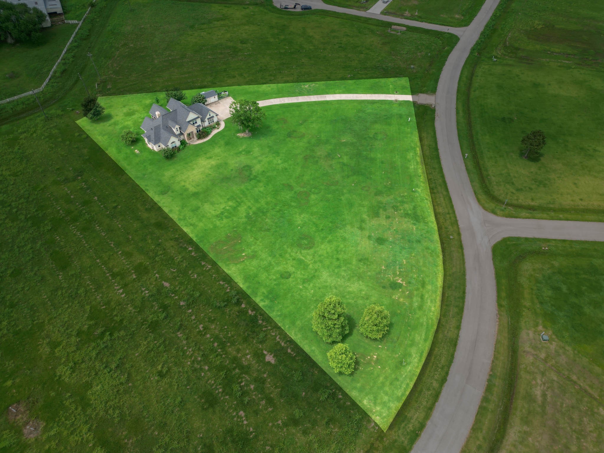 3127 Tankersley Circle Rosharon, TX 77583 - Photo 14 of 15 Aerial view of the property