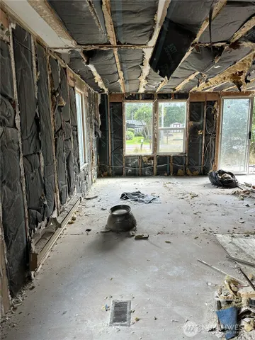 a car parked in garage