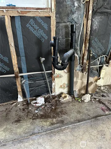 a view of water heater room