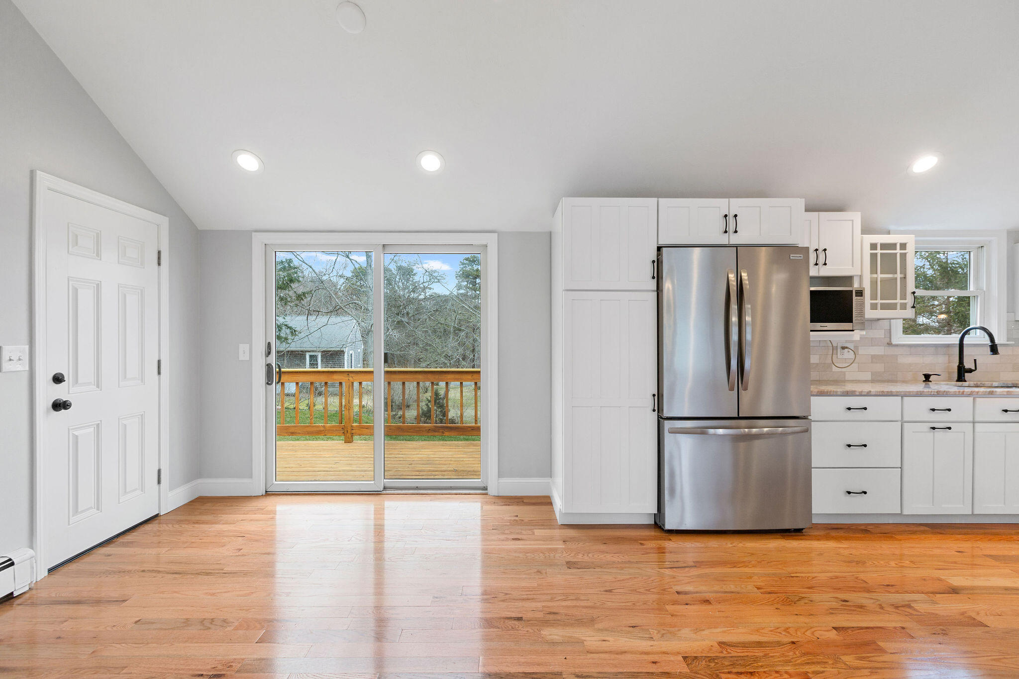 276 Scargo Hill Road South Dennis, MA 02660 - Photo 32 of 53 a kitchen with a refrigerator a stove top oven and a refrigerator