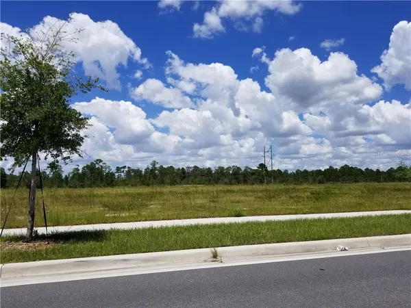 a view of a golf course with a lake