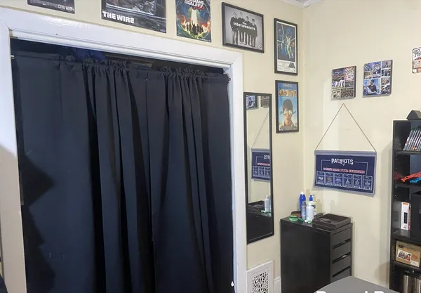 a view of a entryway