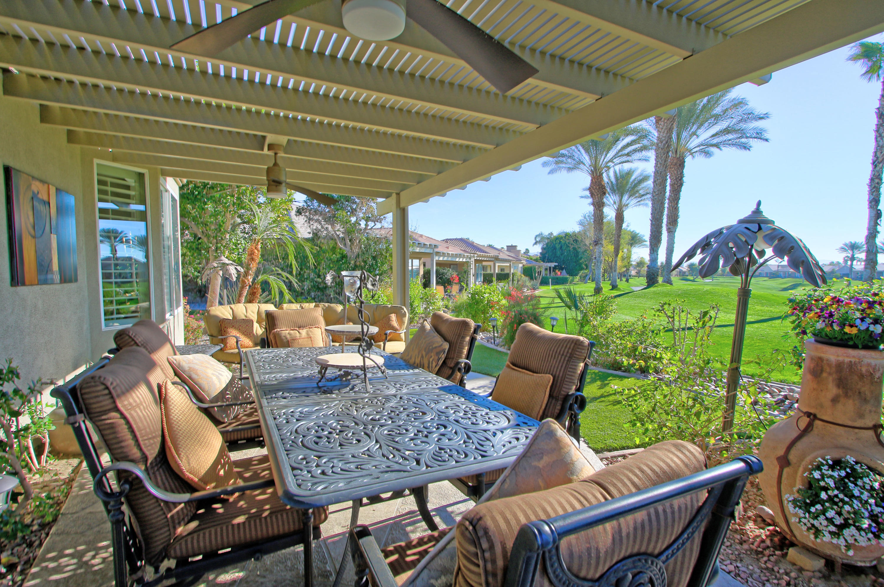 44530 Knightswood Road Indio, CA 92201 - Photo 31 of 38 a outdoor view with a sitting space