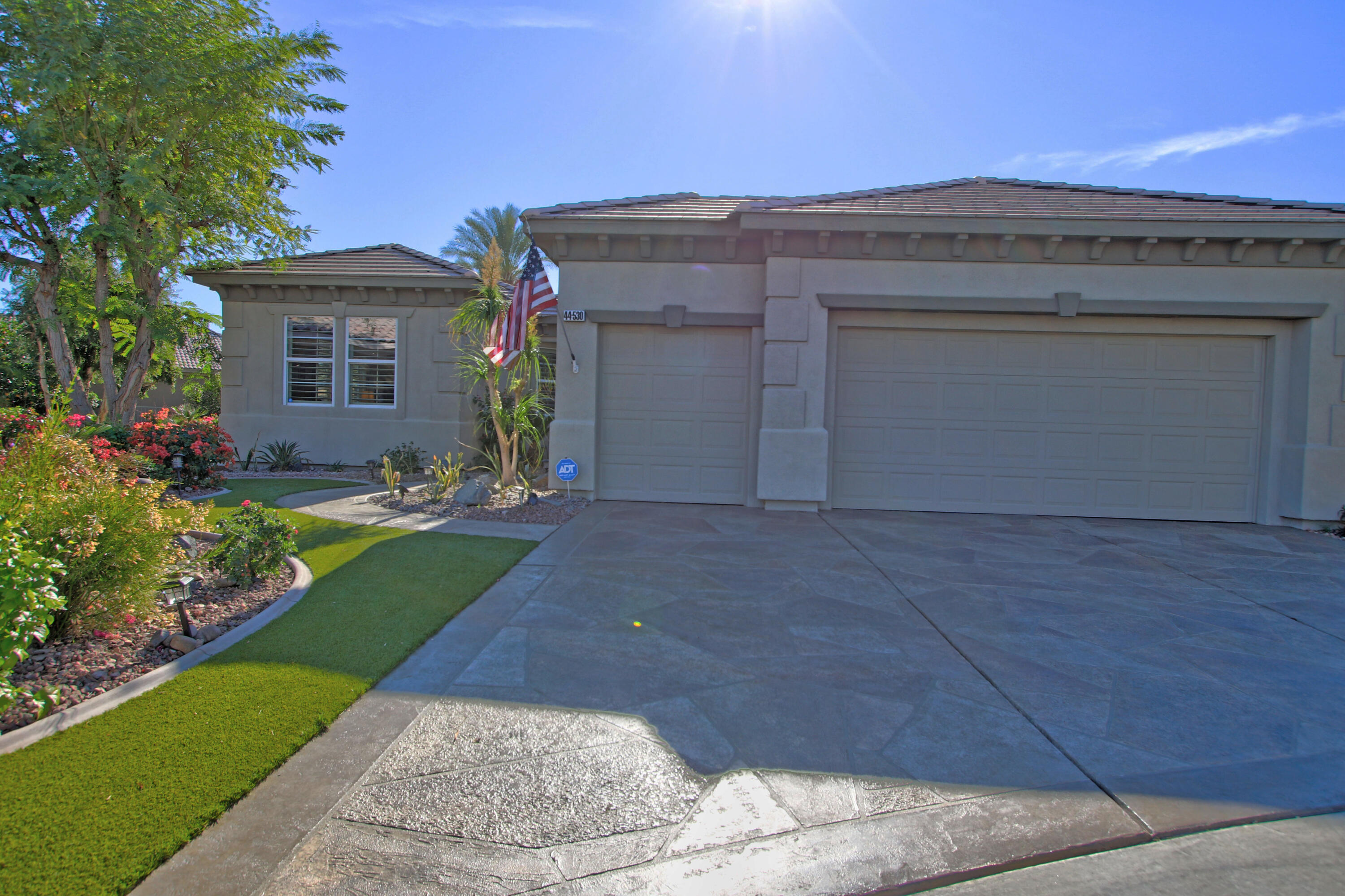 44530 Knightswood Road Indio, CA 92201 - Photo 32 of 38 a view of a house with a yard