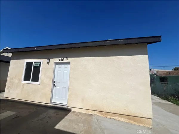 a view of front door