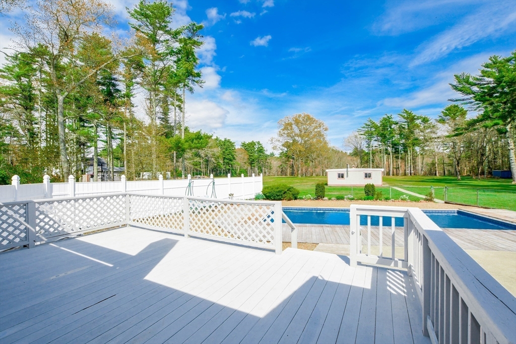 60 Mendell Road Rochester, MA 02770 - Photo 11 of 42 a view of a patio with a yard