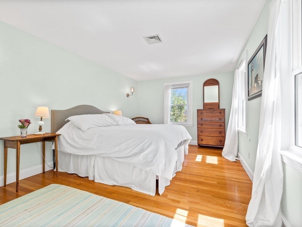 4 Malcolm Road Boston, MA 02130 - Photo 18 of 34 a bedroom with a bed and wooden floor