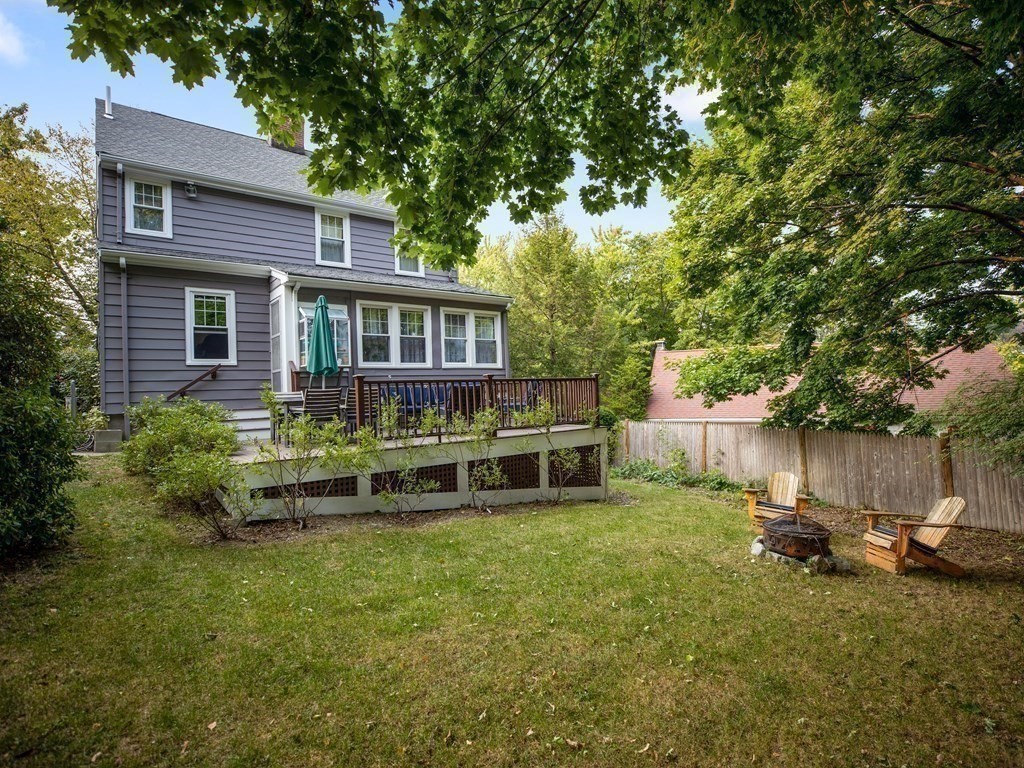 4 Malcolm Road Boston, MA 02130 - Photo 25 of 34 a view of a house with a yard and sitting area