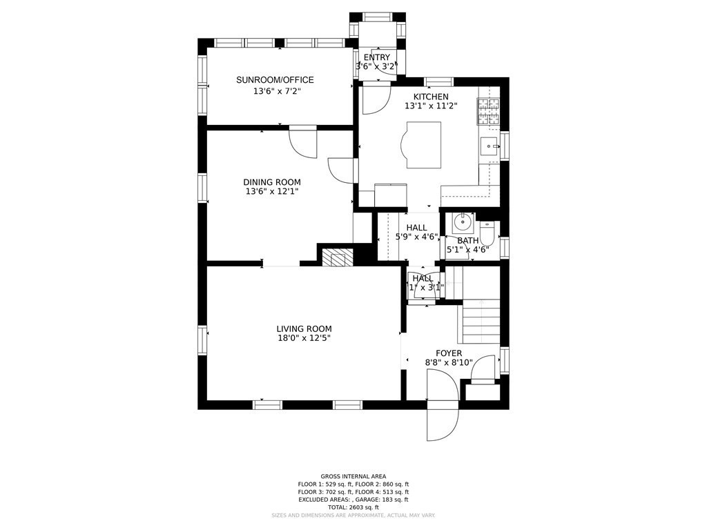 4 Malcolm Road Boston, MA 02130 - Photo 31 of 34 a picture of a floor plan