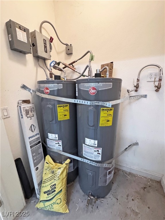 1771 Labrador Street Pahrump, NV 89048 - Photo 51 of 64 Utility room with water heater