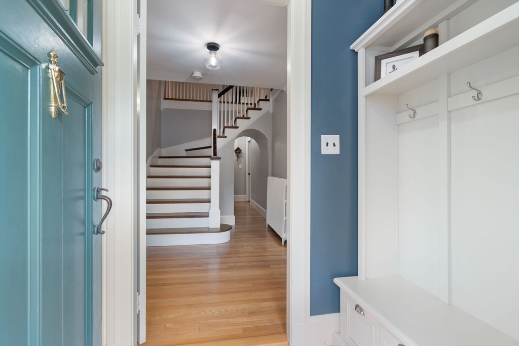 61 Silver Hill Road Weston, MA 02493 - Photo 3 of 39 a view of entryway with wooden floor