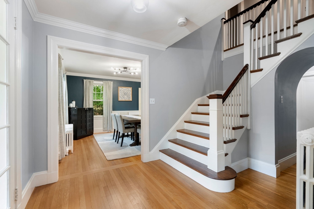 61 Silver Hill Road Weston, MA 02493 - Photo 4 of 39 a view of entryway and hall with wooden floor