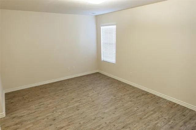 wooden floor in an empty room
