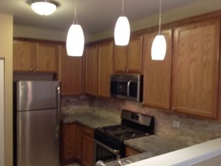 3144 Falling Waters Lane, Unit 3142 Lindenhurst, IL 60046 - Photo 6 of 16 a kitchen with stainless steel appliances granite countertop a refrigerator a stove and a sink