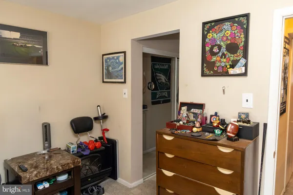 a view of a closet and storage