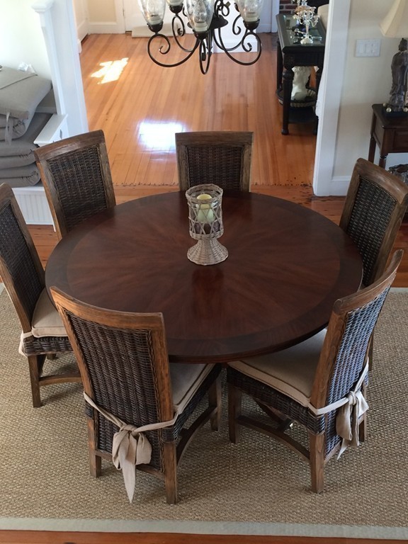 17 Way Road Gloucester, MA 01930 - Photo 14 of 28 a dining room with furniture and wooden floor