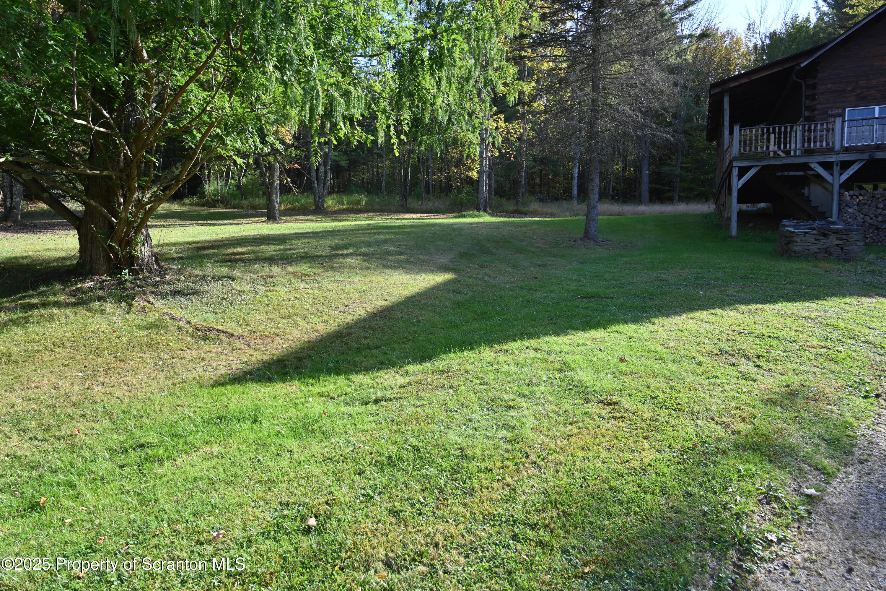 1271 Graham Holw Road Hallstead, PA 18822 - Photo 42 of 56 a view of a backyard with large trees