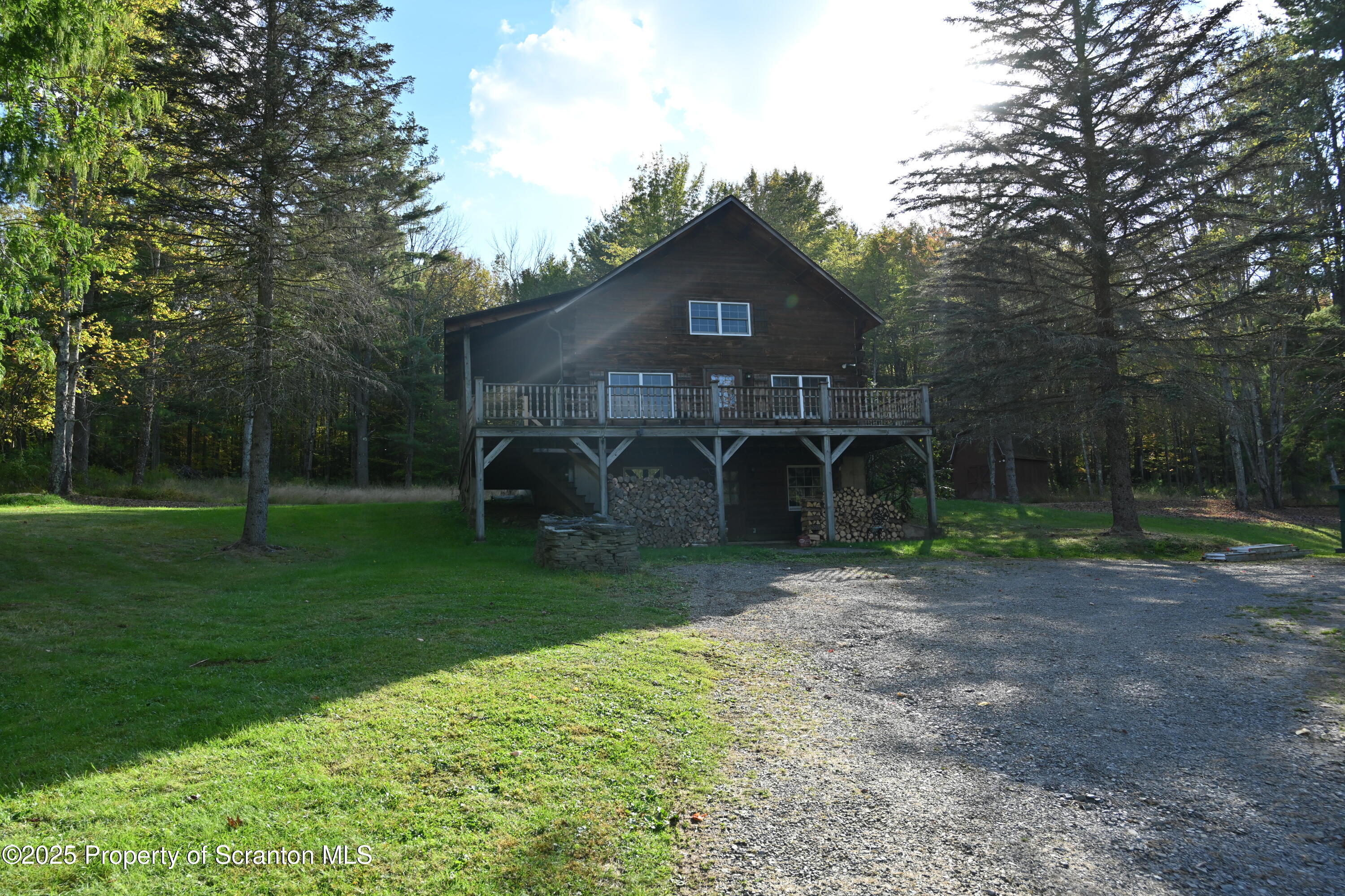 1271 Graham Holw Road Hallstead, PA 18822 - Photo 43 of 56 a front view of house with yard and green space