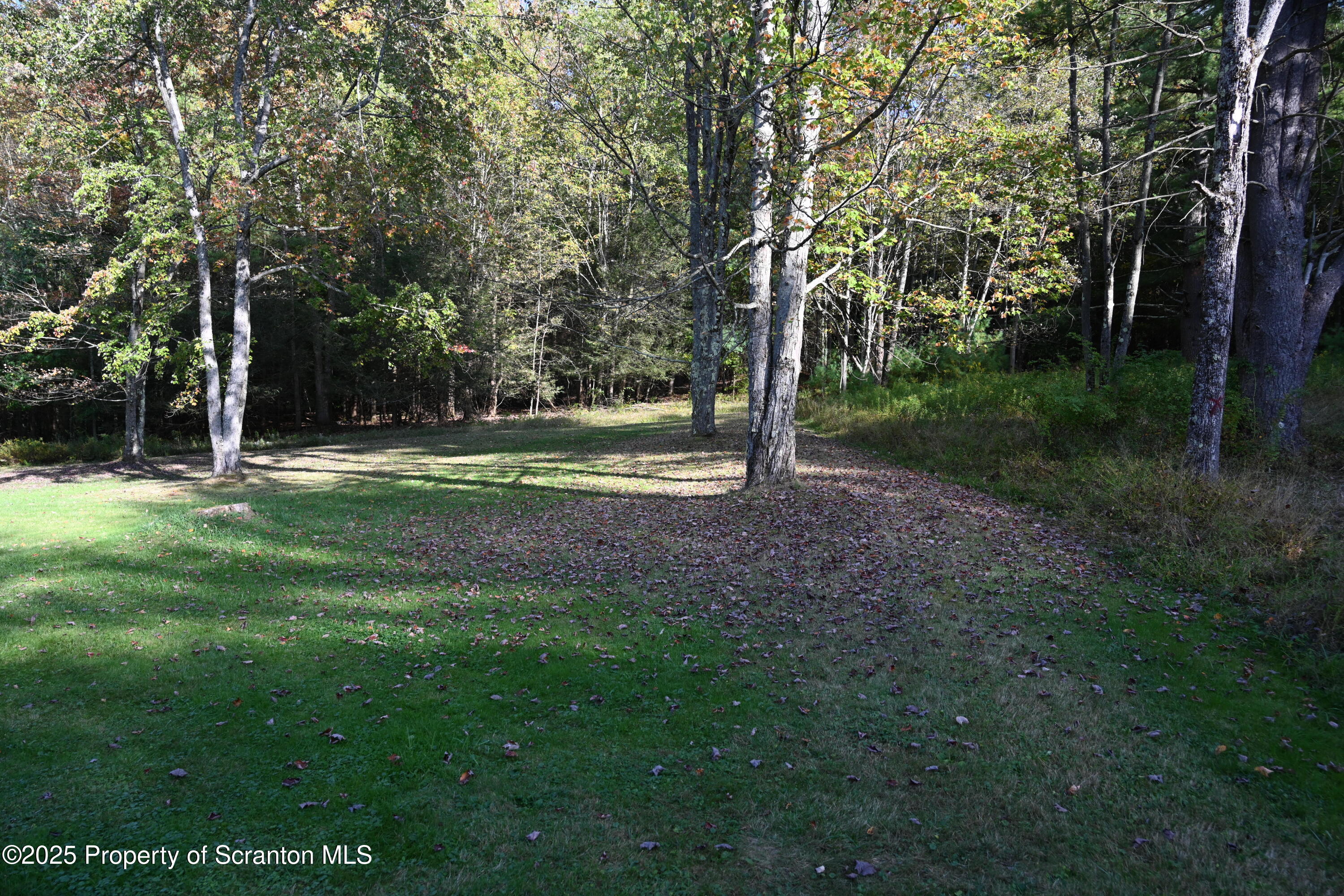 1271 Graham Holw Road Hallstead, PA 18822 - Photo 52 of 56 a backyard of a house with lots of green space and fountain